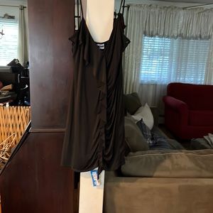 NWT SEXY BLACK MINI DRESS